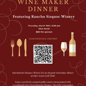 Wine Dinner Flyer